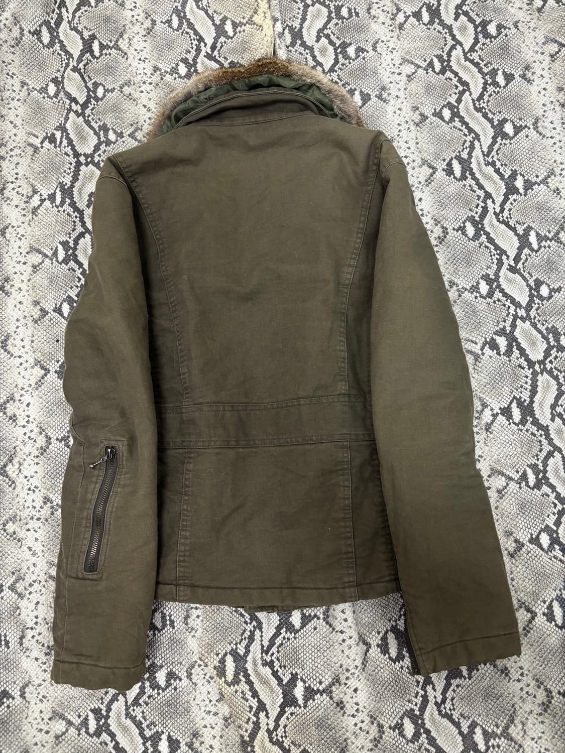 Fur Trimming 00’s Design 2-way Jacket 상품이미지10