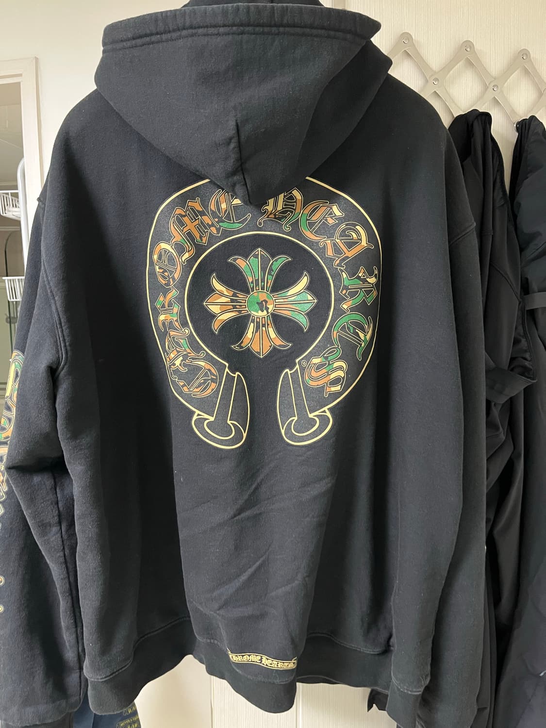 크롬하츠 카모 홀스슈 후드집업 xl 상품이미지2