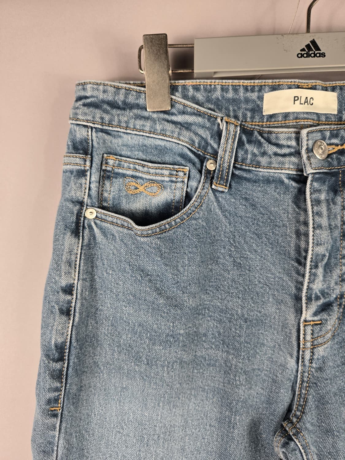 [무료배송]플랙진 32 남성 베를린 스판 슬림 스트레이트 데님 청바지 상품이미지3