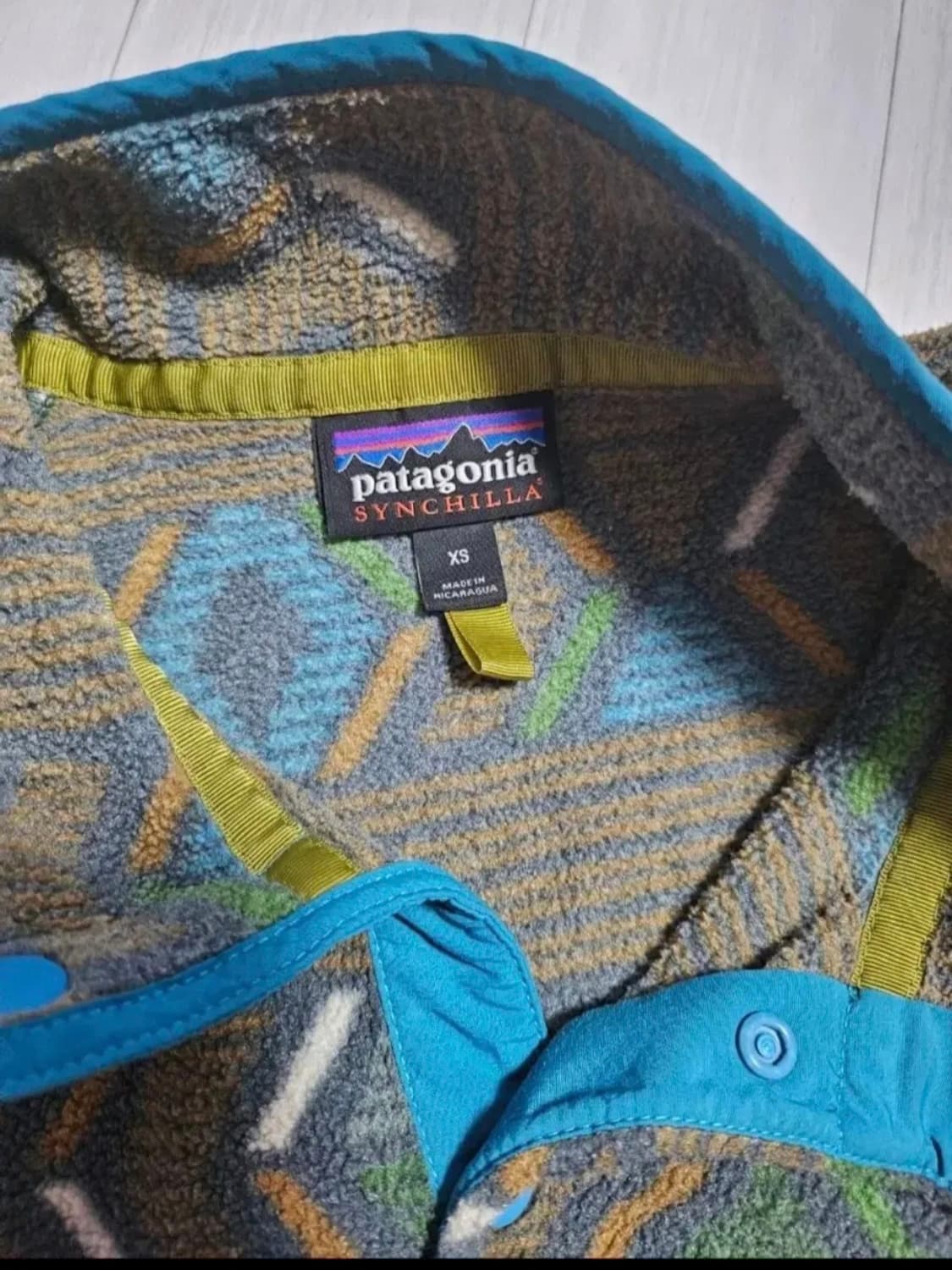 파타고니아 신칠라 스냅티 아즈텍 급처! 상품이미지3