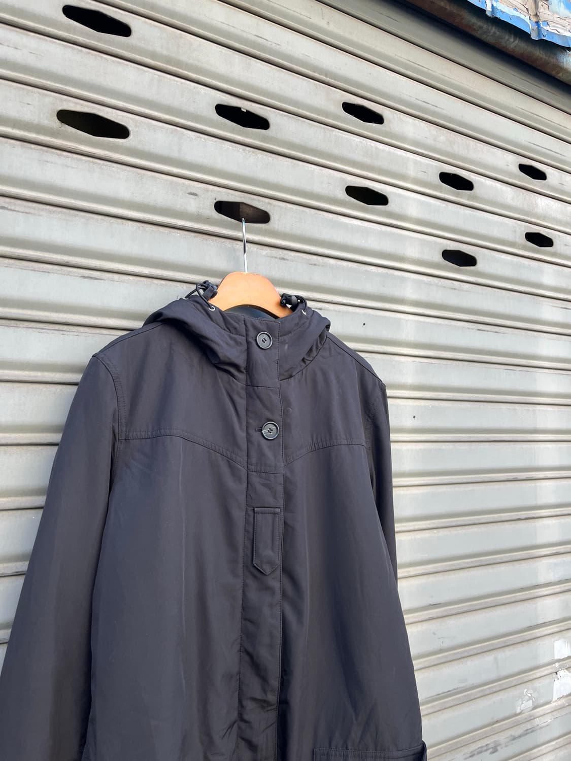 00s Armani Jeans 패디드 후드 코트 상품이미지2