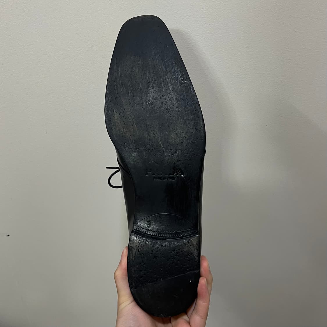 Prada Square Toe Derby Shoes 상품이미지7