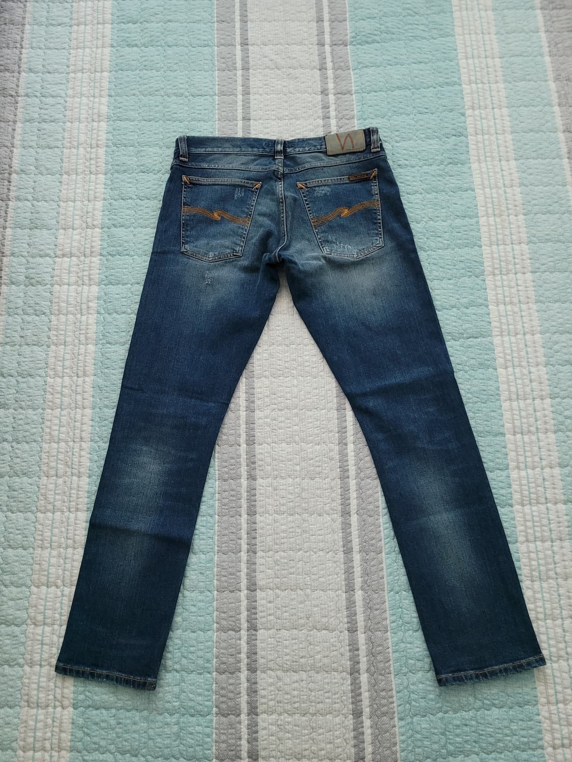 누디진 Nudie jean 롱존 이안레플리카 셀비지 스판스키니 30사이즈 상품이미지8