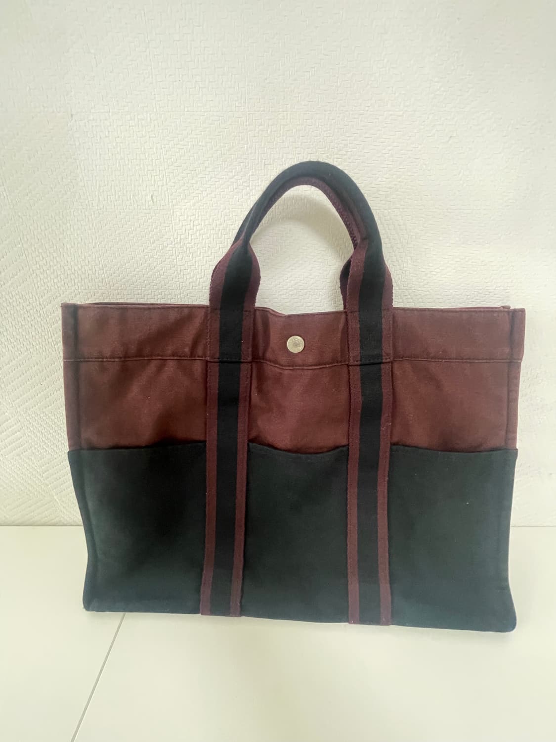 에르메스 후루토 캔버스 토트백 MM 정품 상품이미지1