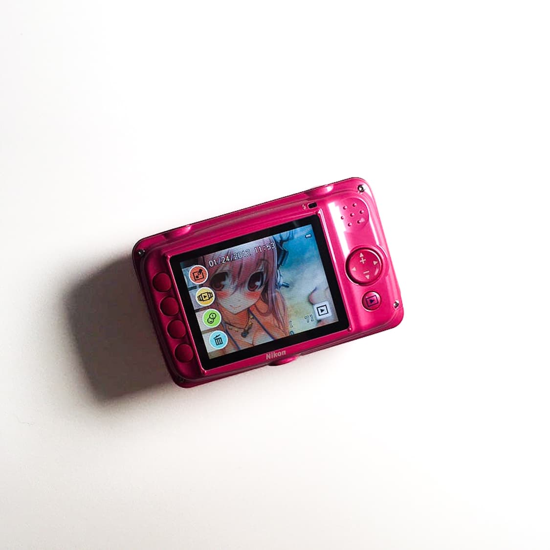 [희소템]니콘 Coolpix 쿨픽스 S30 Pink 빈티지디카  상품이미지4