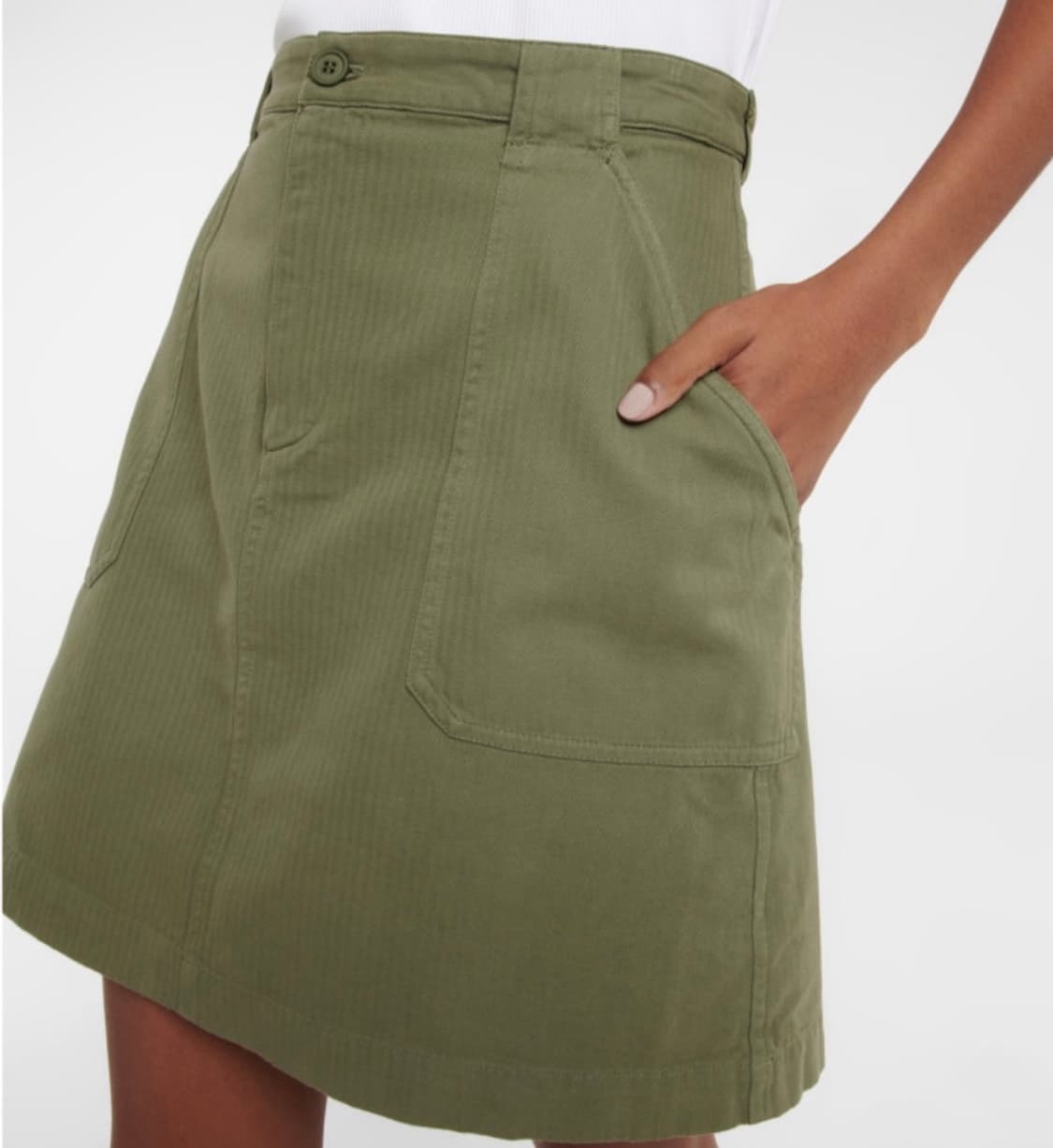 아페쎄 apc 레아 코튼 트윌 미니스커트  상품이미지3