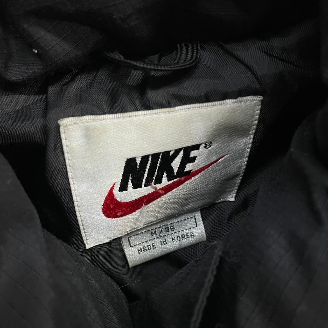 나이키 00s 올드스쿨 스우시 로고 립스탑 푸퍼 패딩 상품이미지3