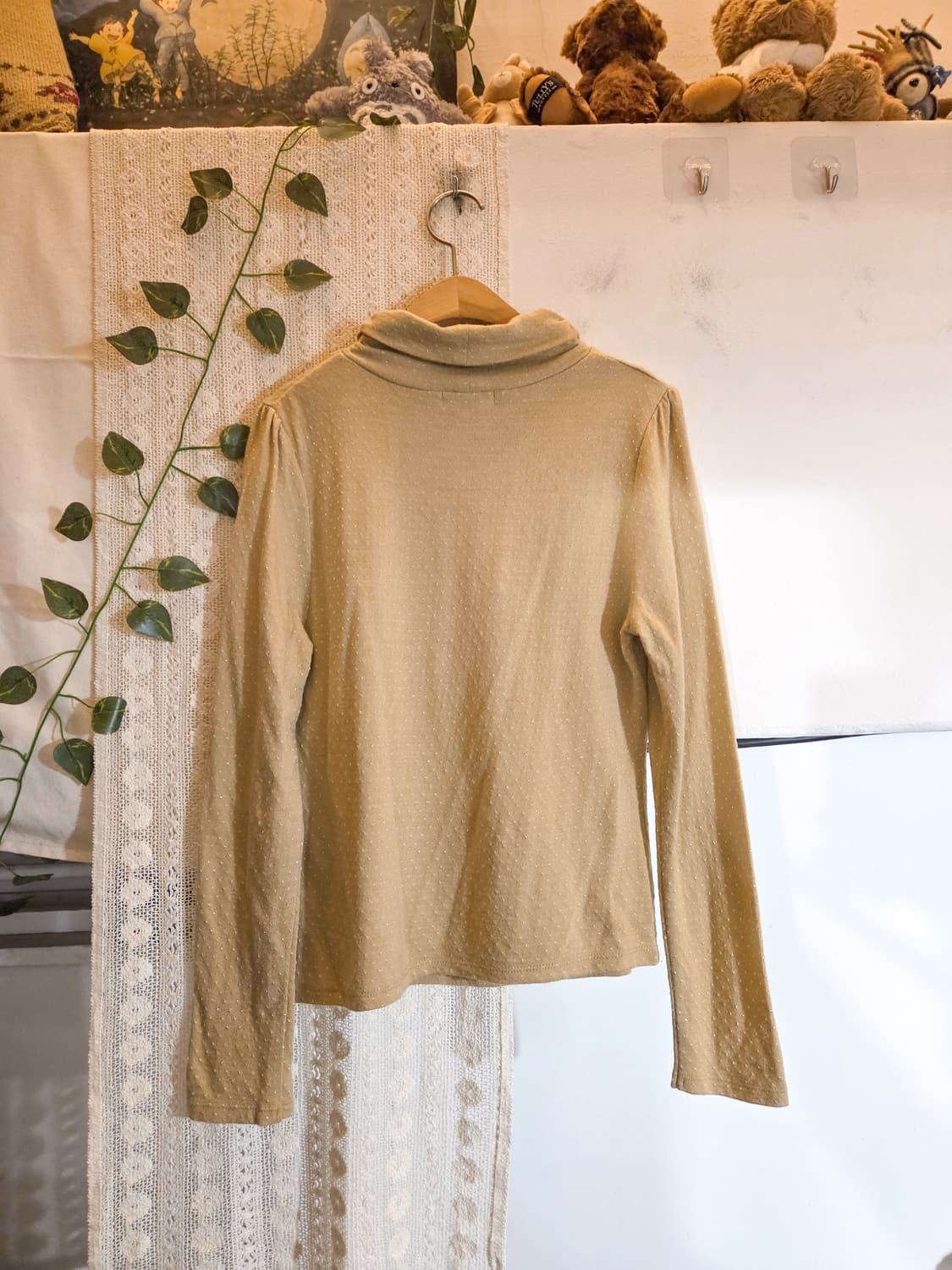 도트 목폴라 슬리브 상품이미지5