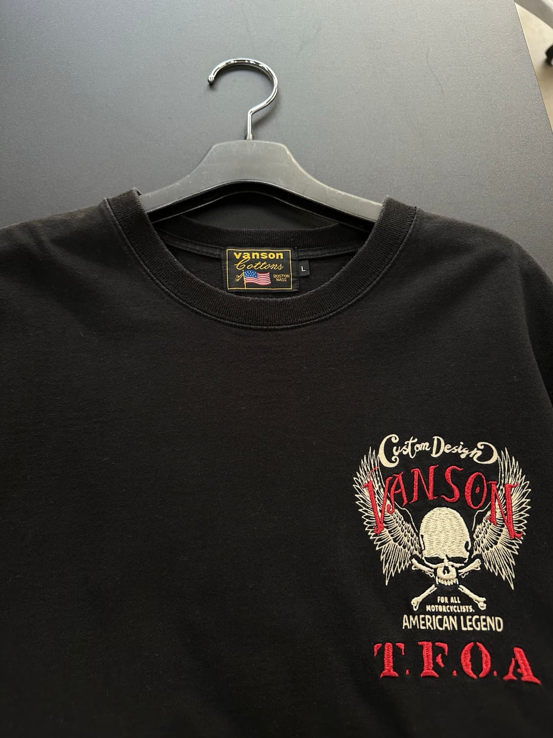 벤슨 x T.F.O.A 스컬 윙 레이어드 반팔티 상품이미지7