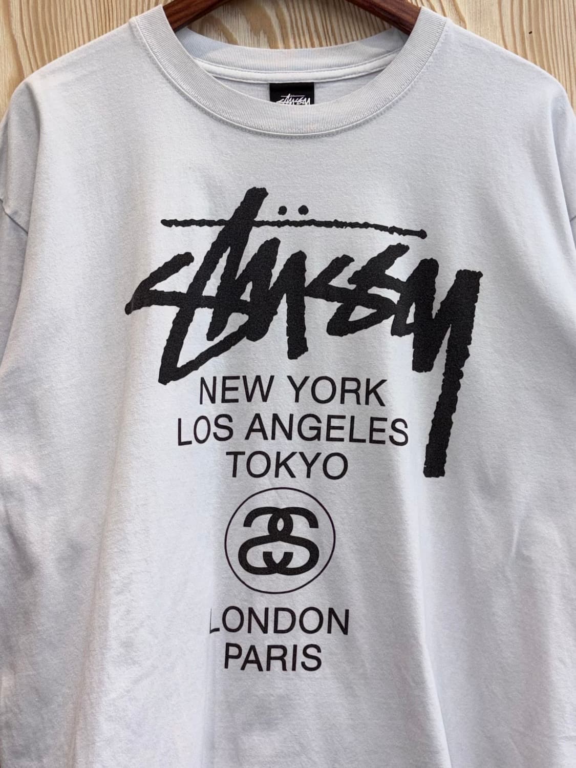 스투시 월드투어 티셔츠 상품이미지2