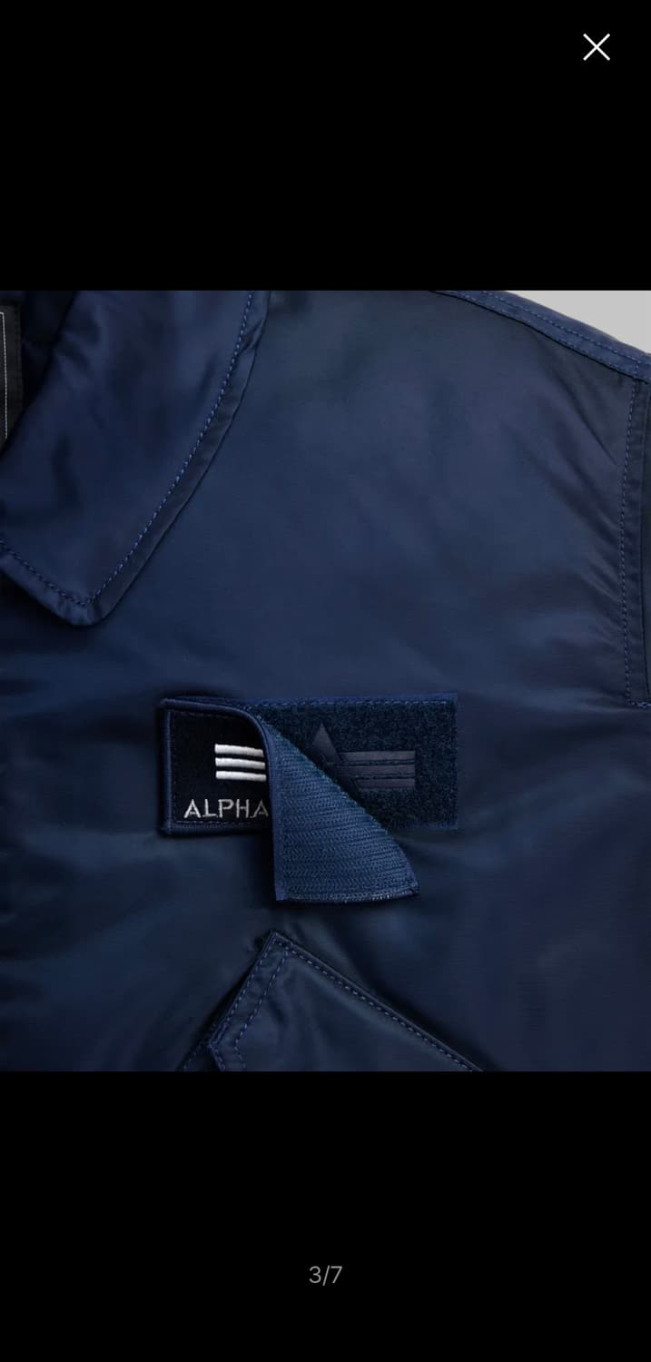 알파 인더스트리 CWU 45P 항공 점퍼 (네이비) 상품이미지6