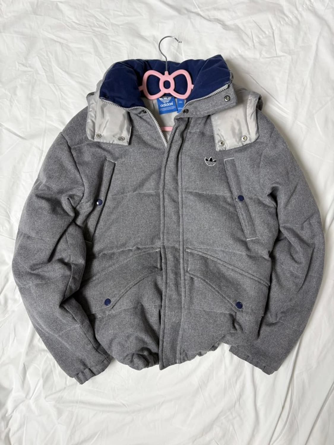 아디다스 그레이 패딩 상품이미지1