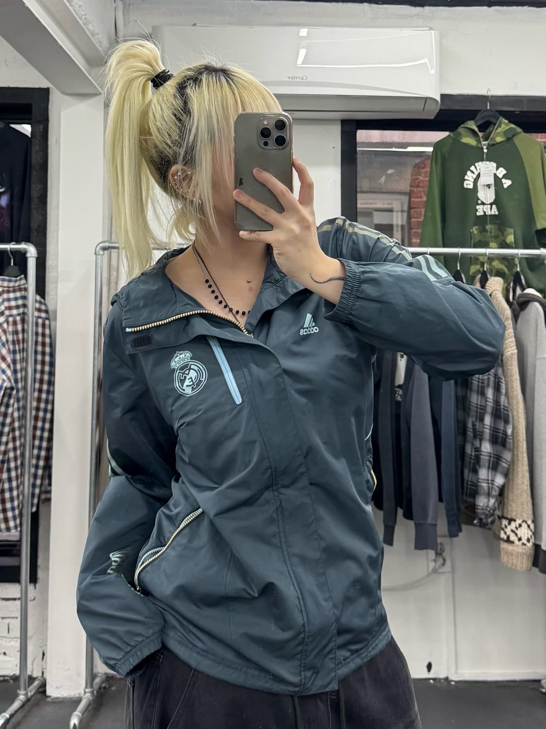 아디다스 레알마드리드 바람막이 상품이미지2