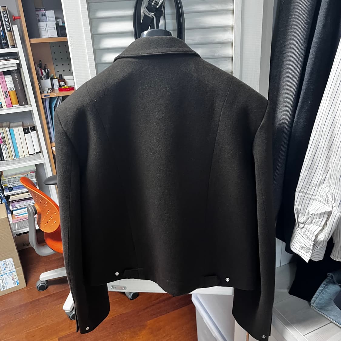 토니웩 버진울 크롭 블루종 상품이미지2