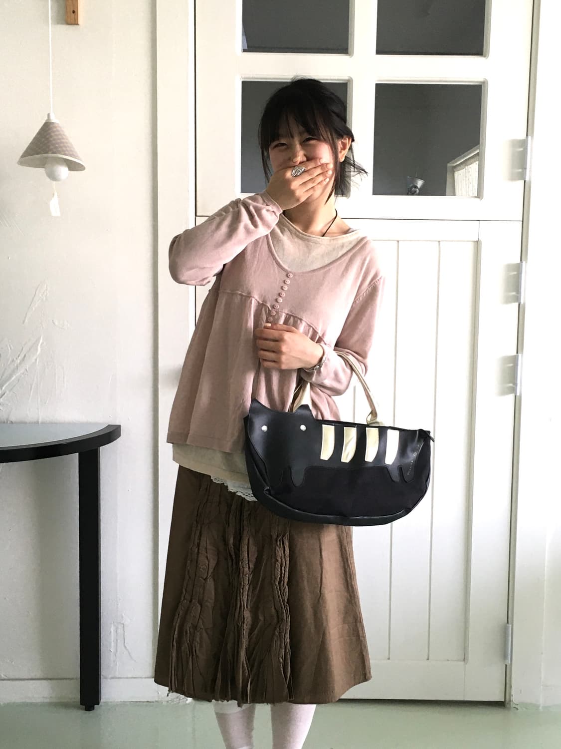 Layered Cardigan tee 상품이미지1