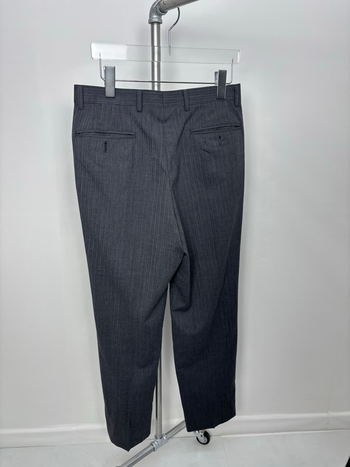 CHARCOAL STRIPE LOW SLACKS 상품이미지10