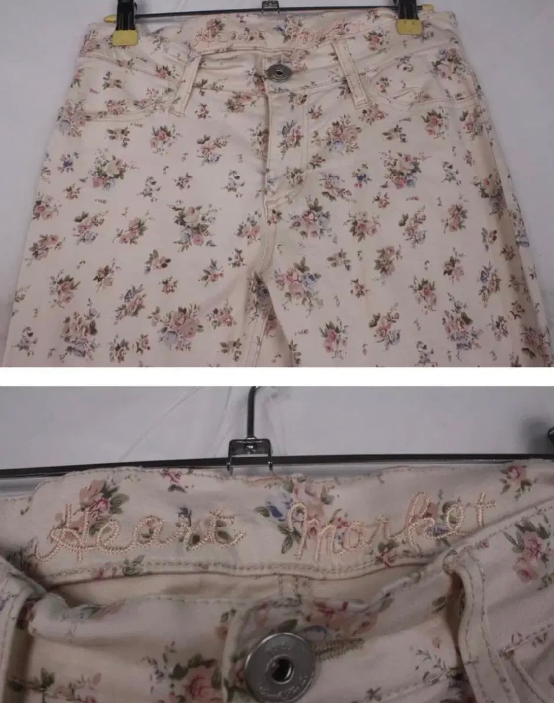 플라워 무늬 바지 상품이미지2