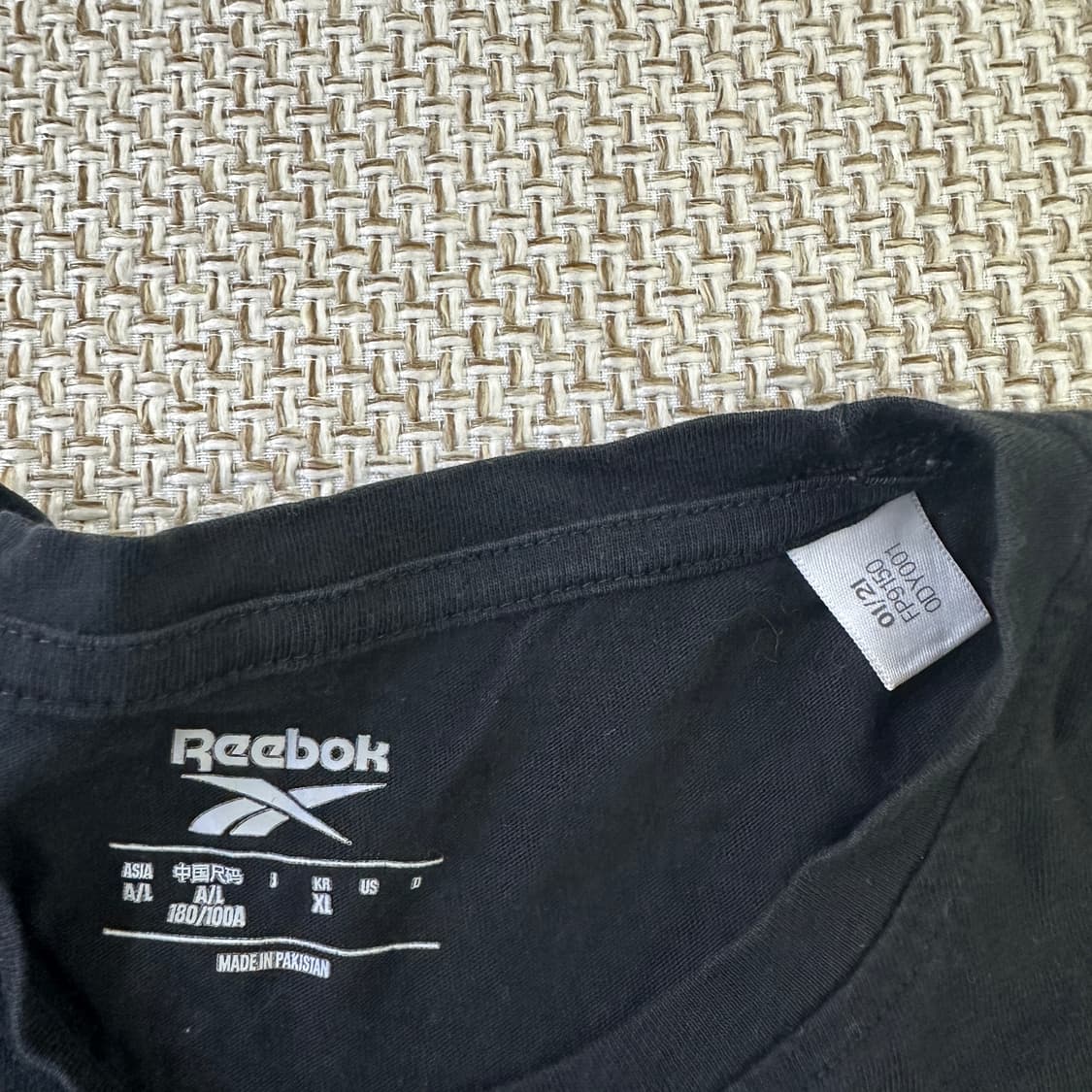 XL 리복 벡터 빅로고 반팔 0407D 상품이미지2