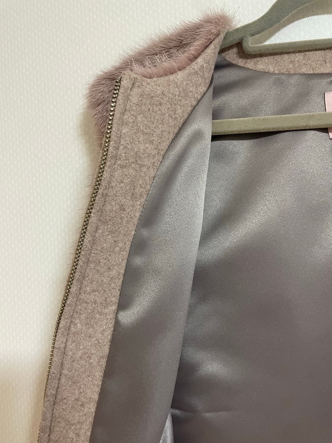 밍크 양모 콤비 베스트 상품이미지4