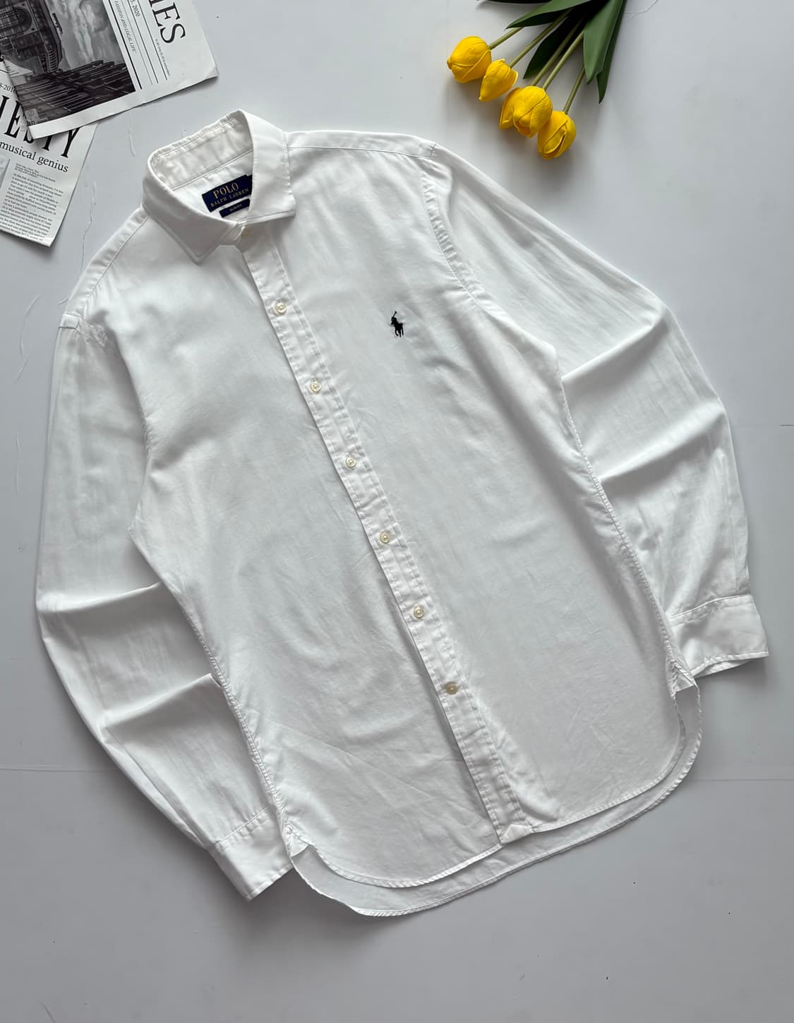 Polo 폴로랄프로렌 화이트 셔츠 상품이미지1