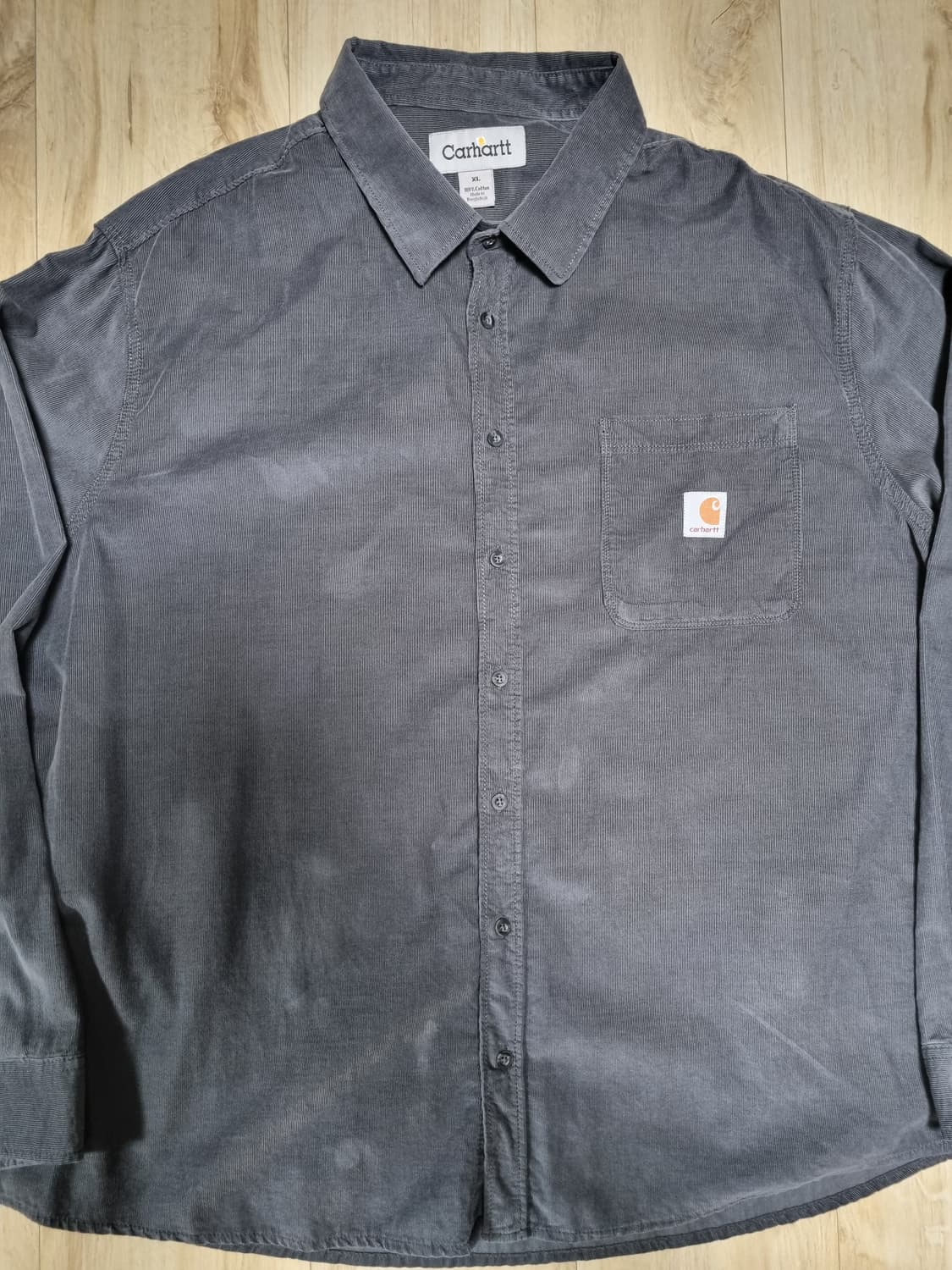 칼하트 코듀로이 워크셔츠(XL) 상품이미지1