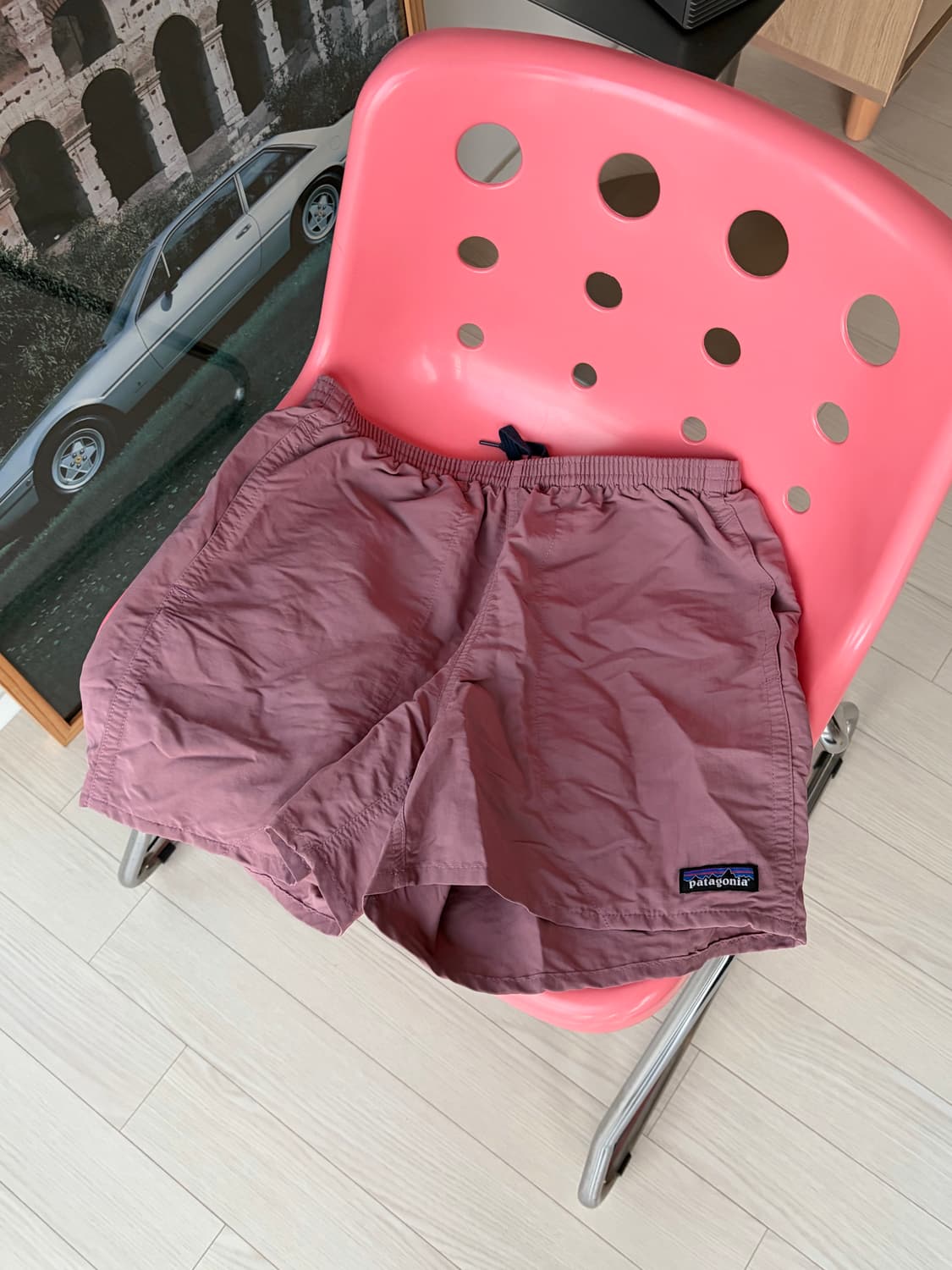 Patagonia 파타고니아 배기스 5인치 쇼츠 S (퍼플) 상품이미지1