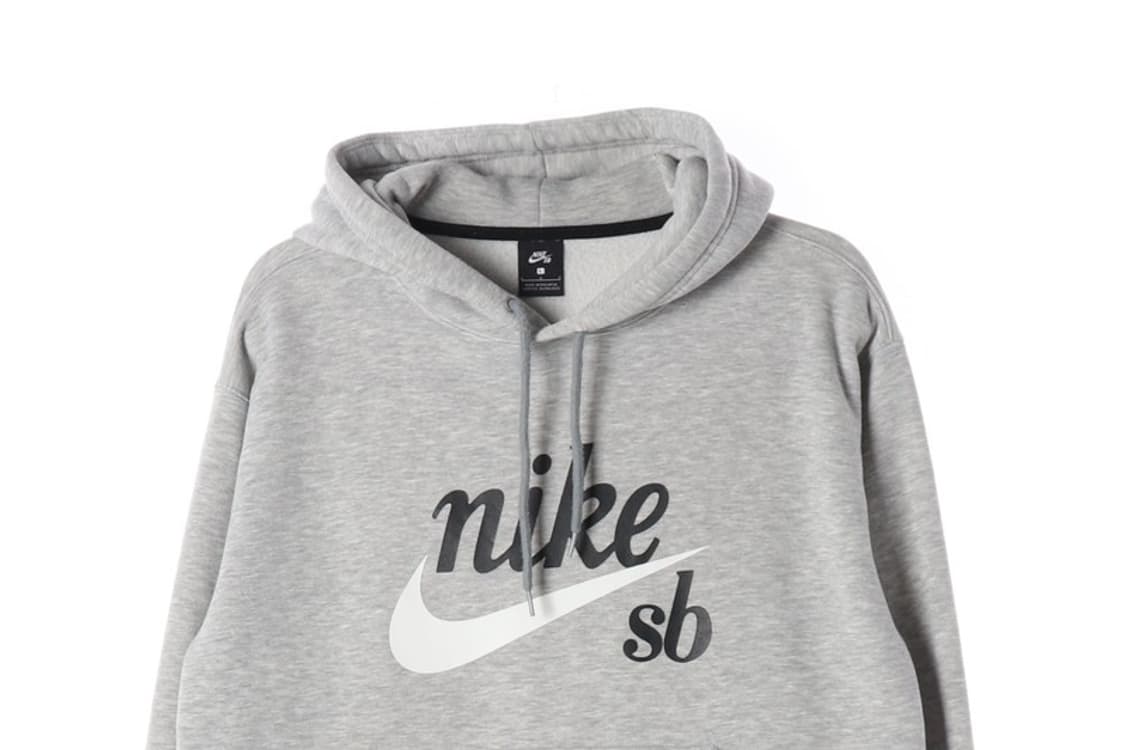 나이키 SB 그레이 빅로고 스웻 후드티 L 상품이미지3