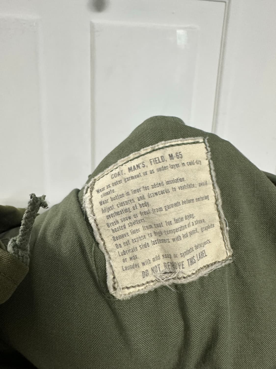 미군 2세대 M65 필드자켓 상품이미지7