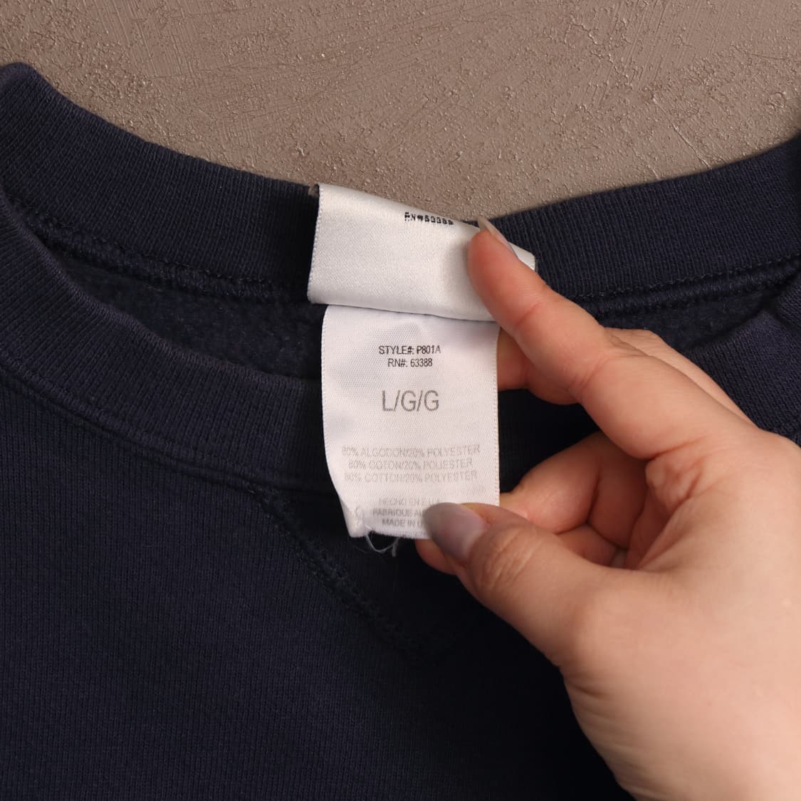 90's 퓨마 컬리지 로고 스웻셔츠 A1578 상품이미지4