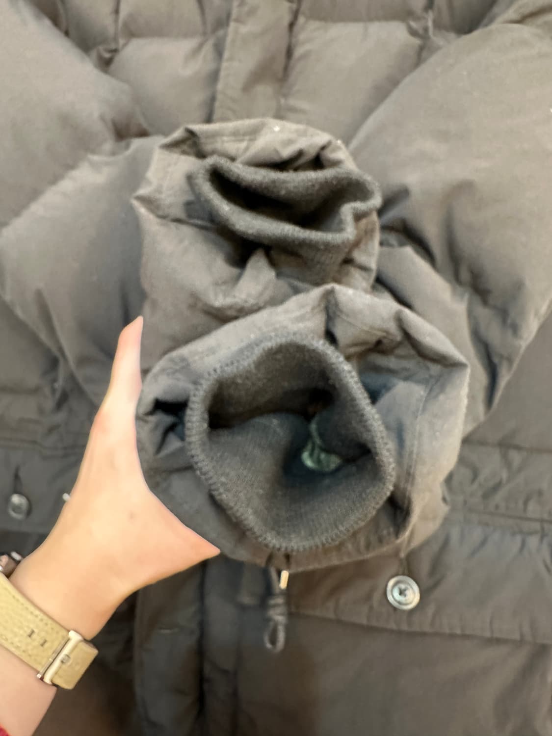 L) 에디 바우어 블랙 거위털 패딩 상품이미지8