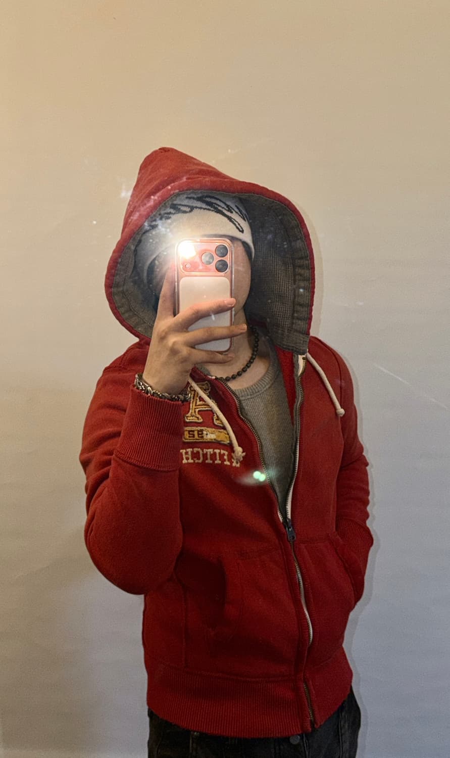 아베크롬비 빈티지 패치 후드집업 상품이미지1