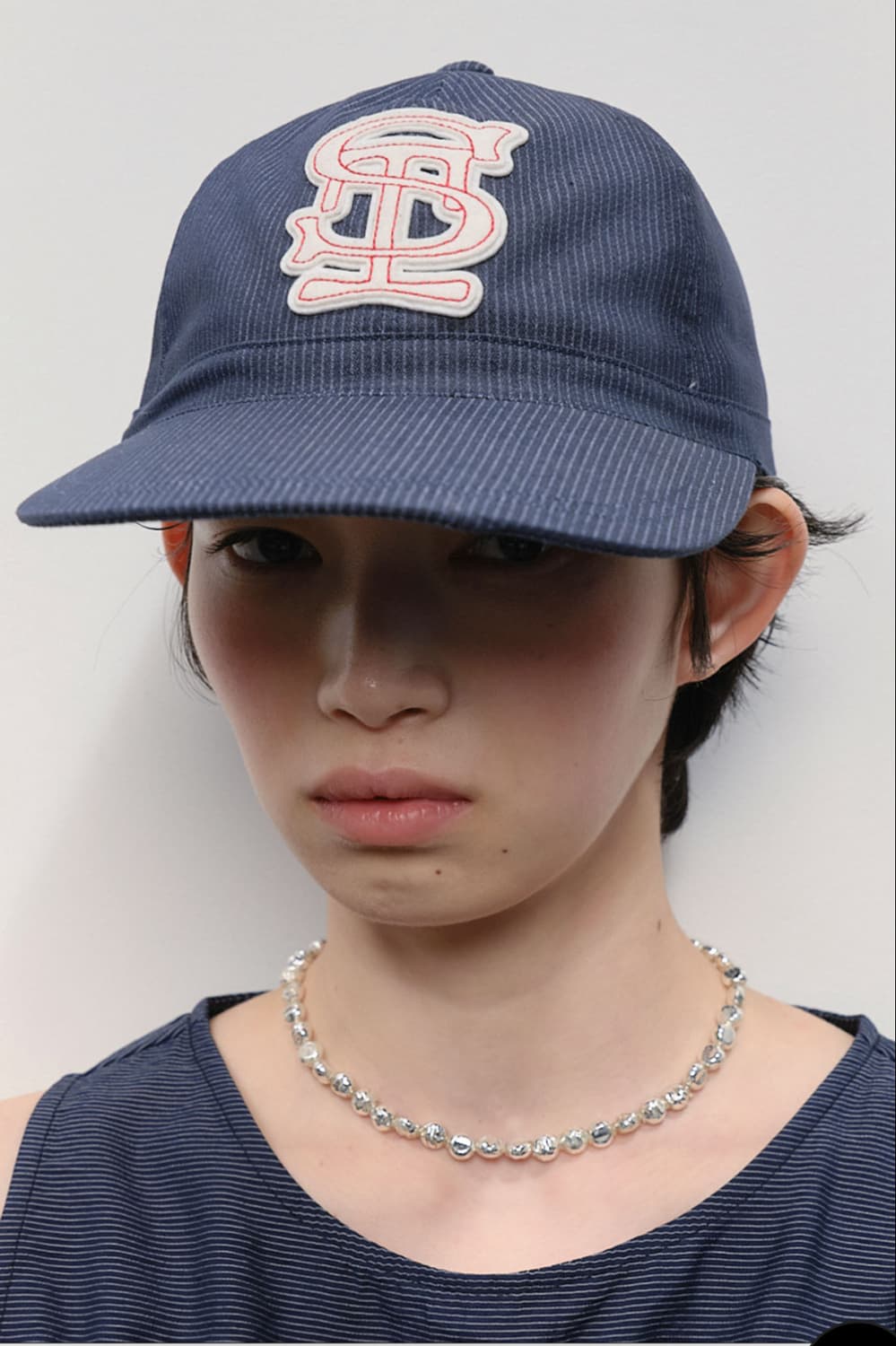 타입서비스 Pached Wide Brim Cap (navy) 상품이미지1
