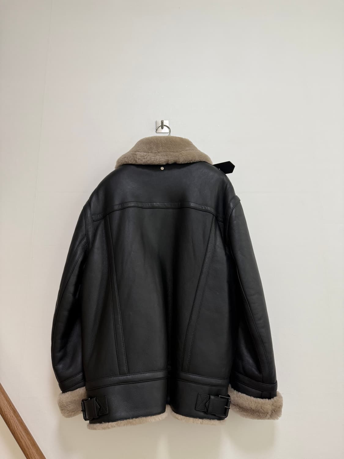 시스템옴므 리얼레더 무스탕 상품이미지3