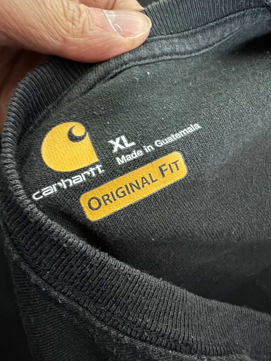 칼하트 사이드 스펠아웃 빅사이즈 긴팔 롱슬리브 2XL~ 상품이미지3