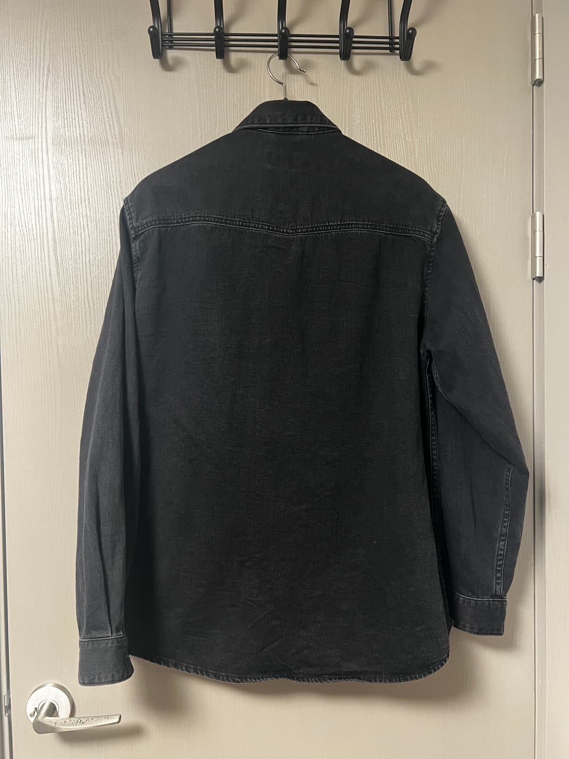 지오다노 블랙 웨스턴 데님 셔츠 L 상품이미지4