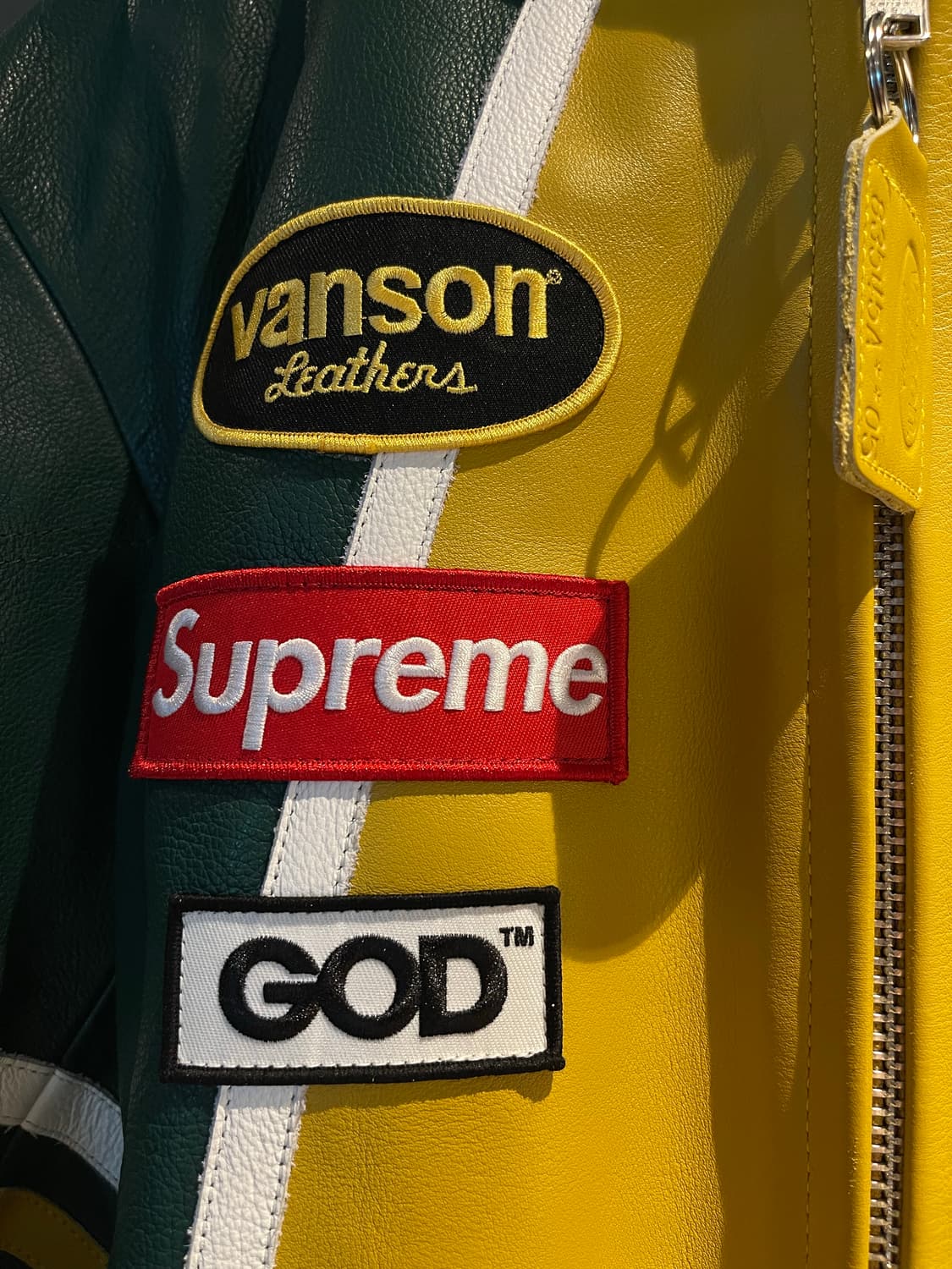 슈프림x벤슨x히스테릭글래머 라이더자켓 상품이미지5