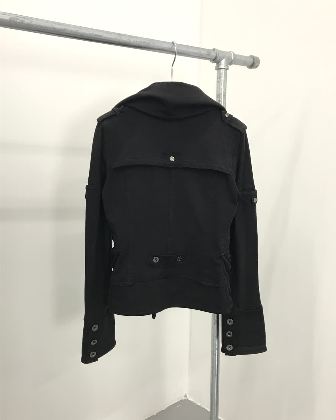 Feather Ayue Double Flap Short Coat 상품이미지6