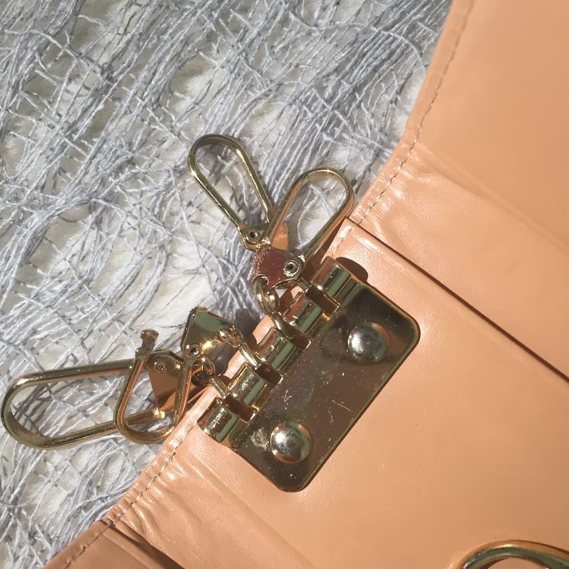 CLATHAS pink rose keyring card wallet 상품이미지7