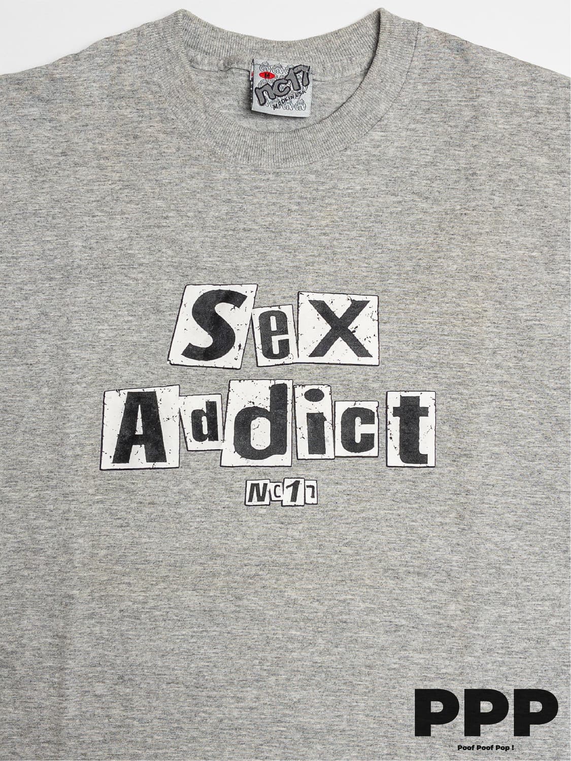 00’s NC-17 섹스피스톨즈 패러디 'Sex Addict' 티셔츠 상품이미지3