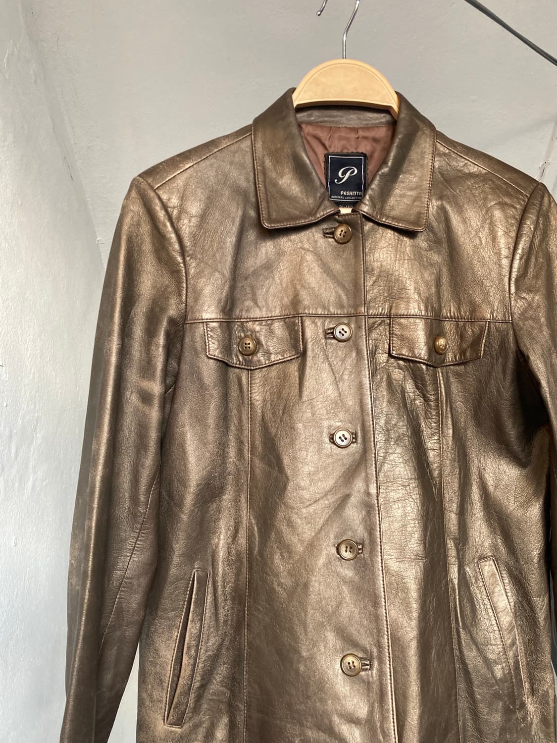 자연스러운 에이징++ 저스트핏•가죽자켓 상품이미지2