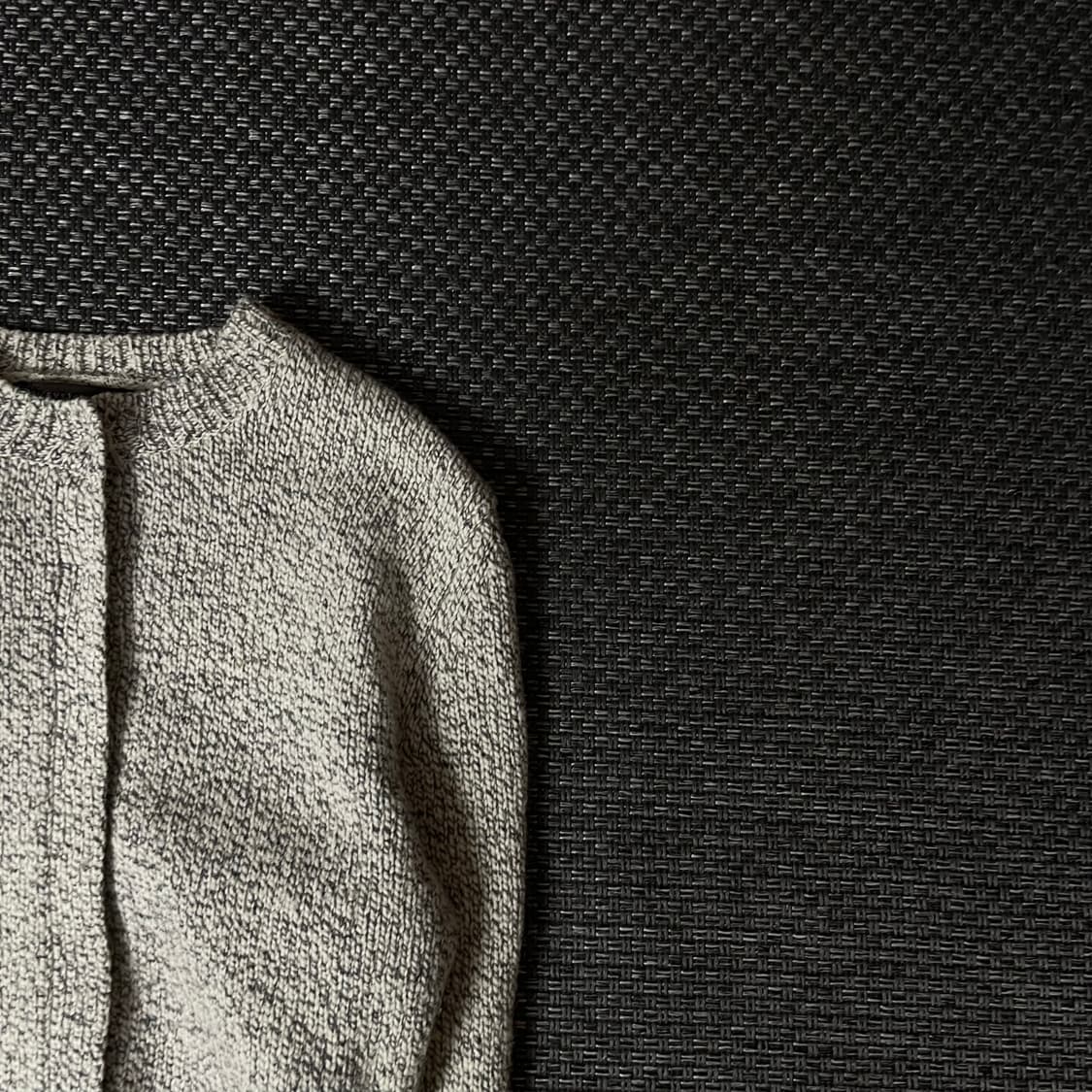 시스템 멜란지 히든버튼 긴팔 가디건 90  상품이미지3