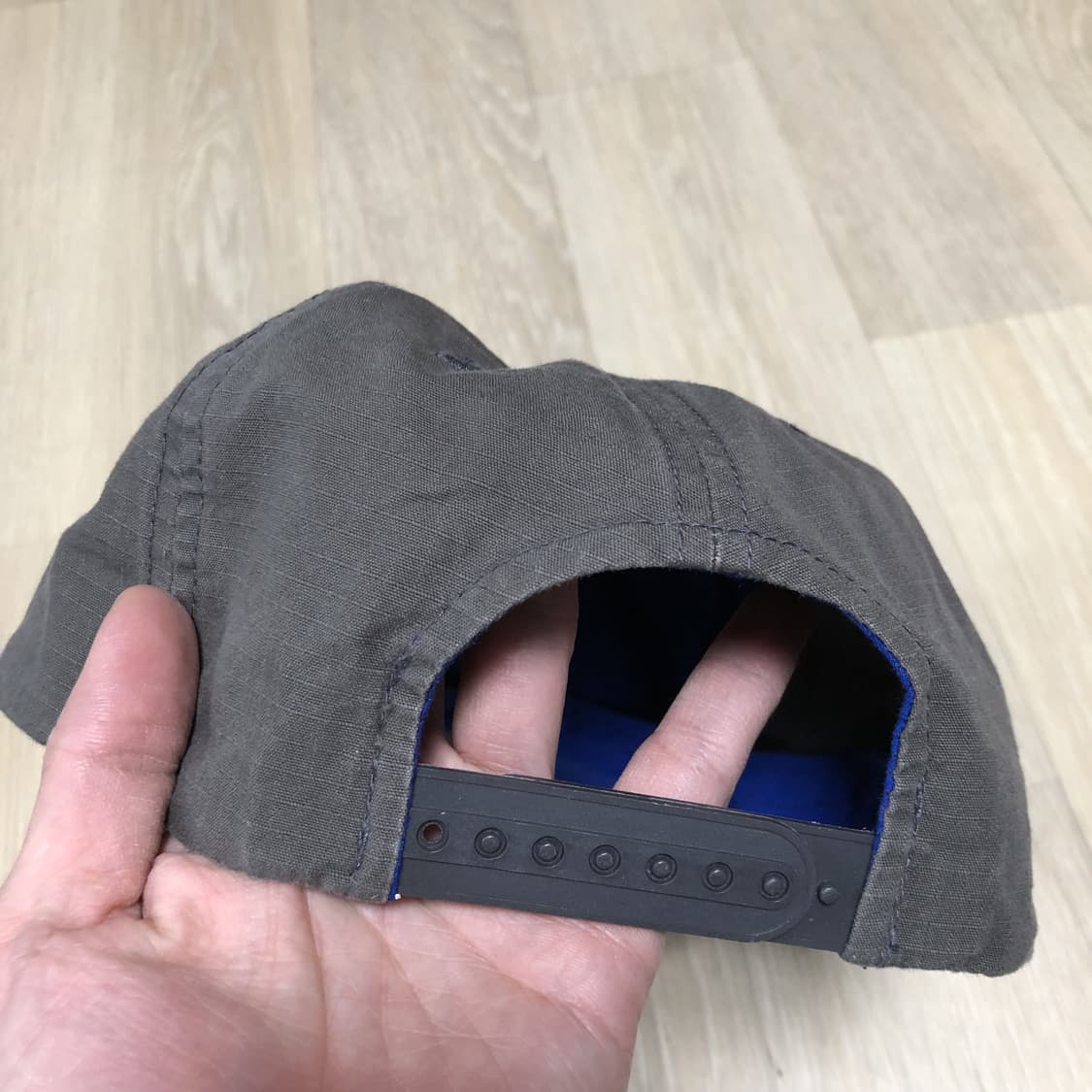 (ONE SIZE) 디스이즈네버댓 립스탑 언더 아치 로고 캡 타우페 상품이미지4