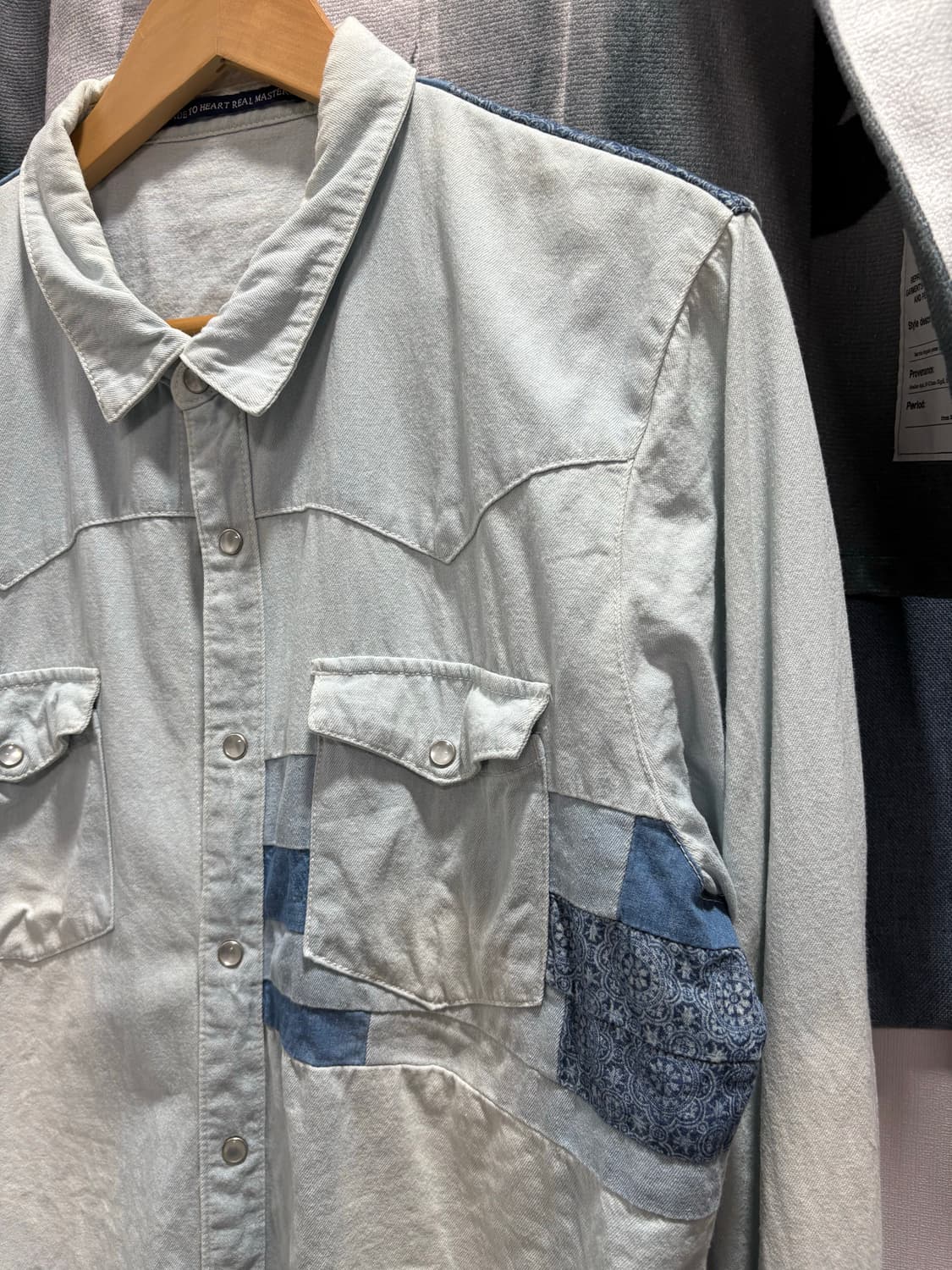 빈티지 웨스턴 셔츠 상품이미지3