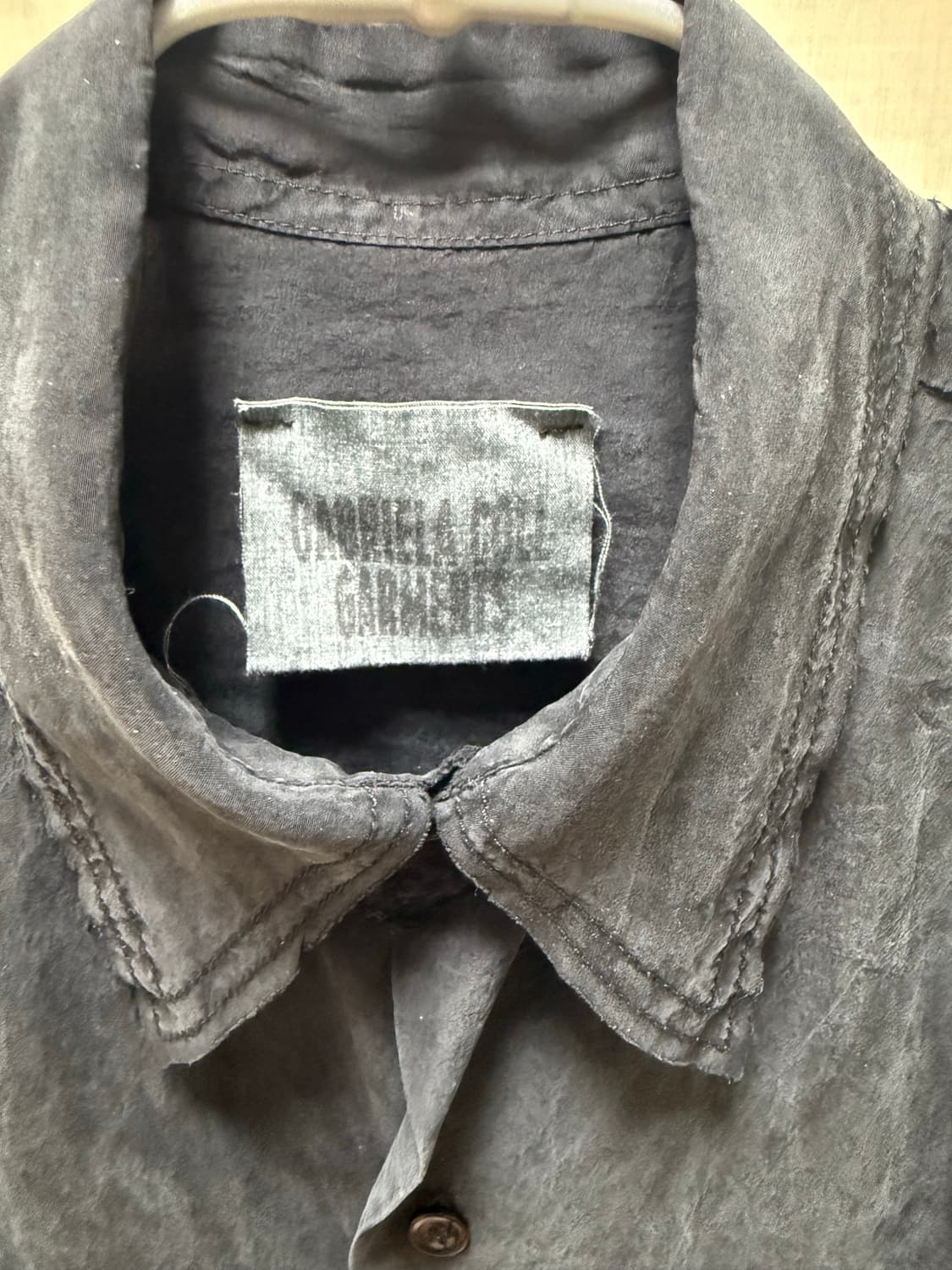 가브리엘라 콜가먼츠 no.197 실크 폰지 셔츠 상품이미지4