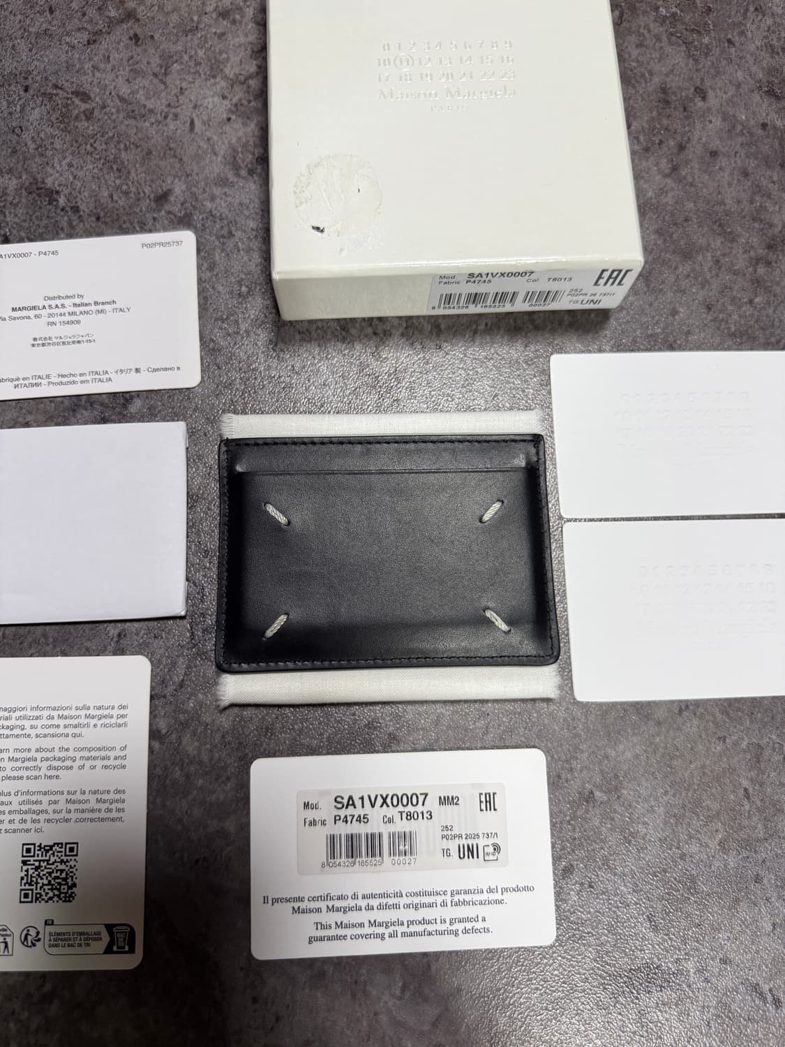 마르지엘라 카드지갑 풀박스  상품이미지2