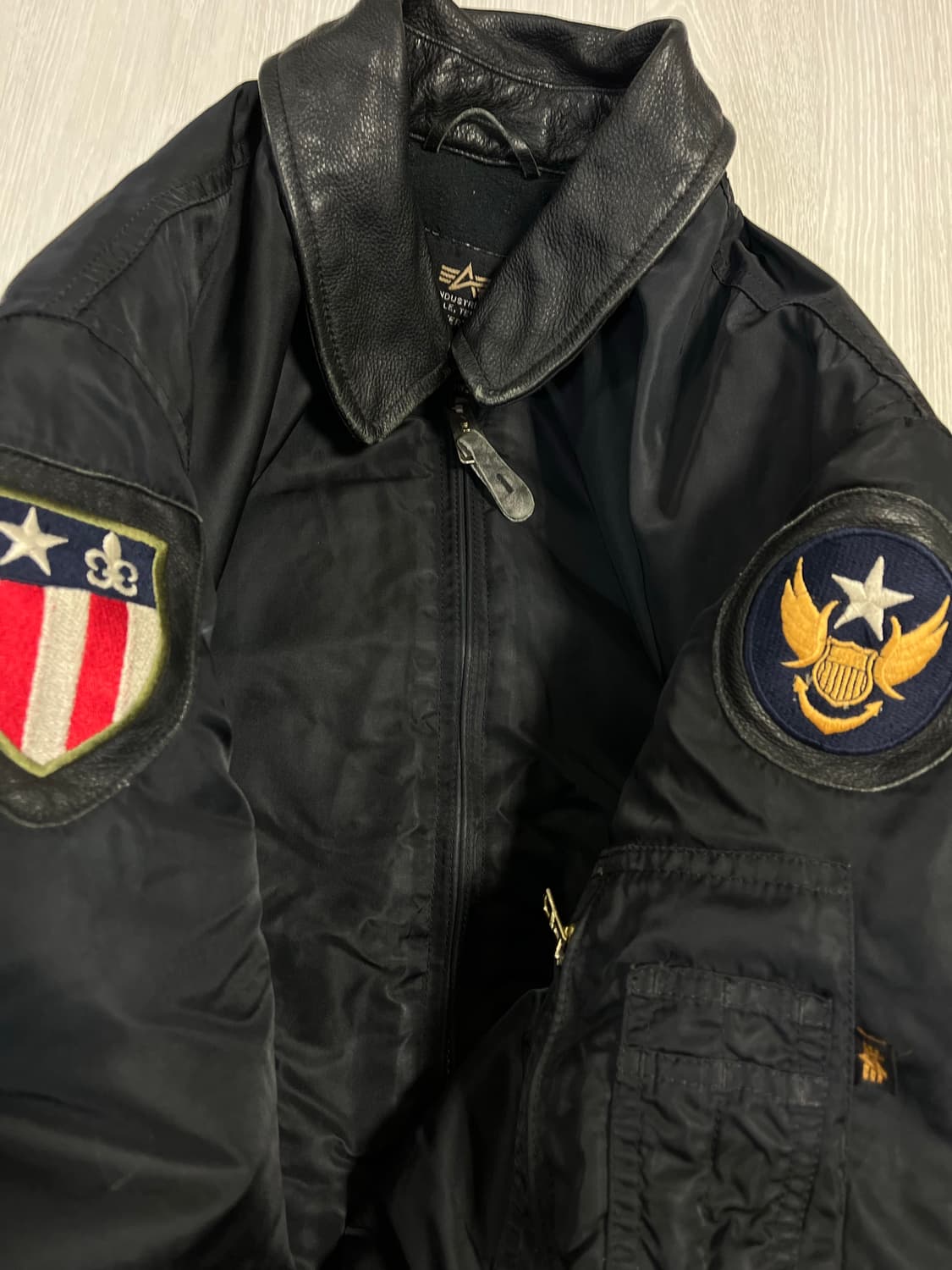 알파인더스트리 CWU 항공점퍼 XL 상품이미지10