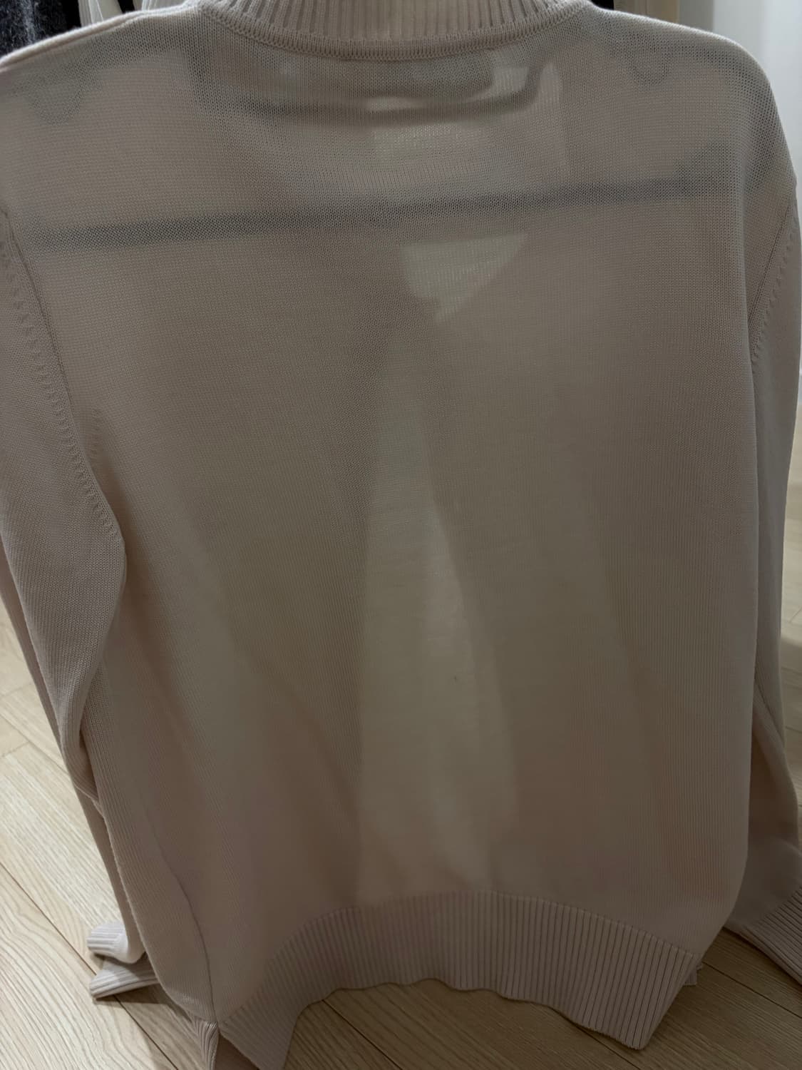 메종키츠네 가디건 오트밀 상품이미지2