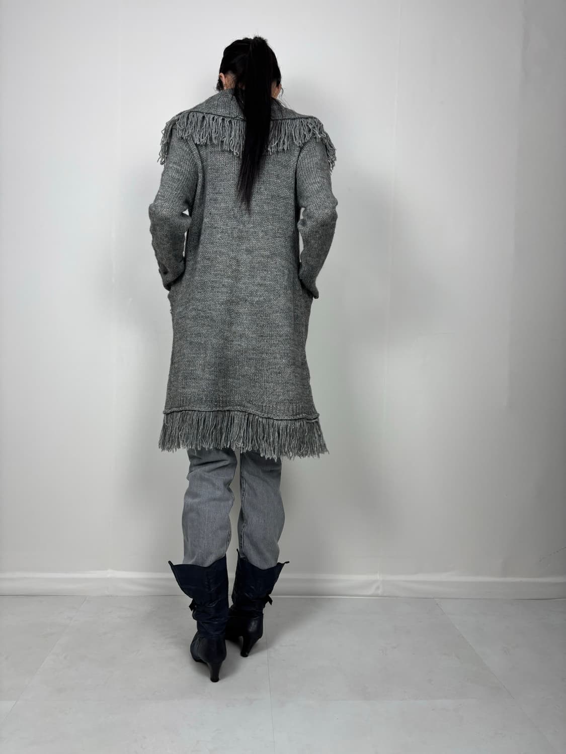 TASSEL LONG CARDIGAN 상품이미지3