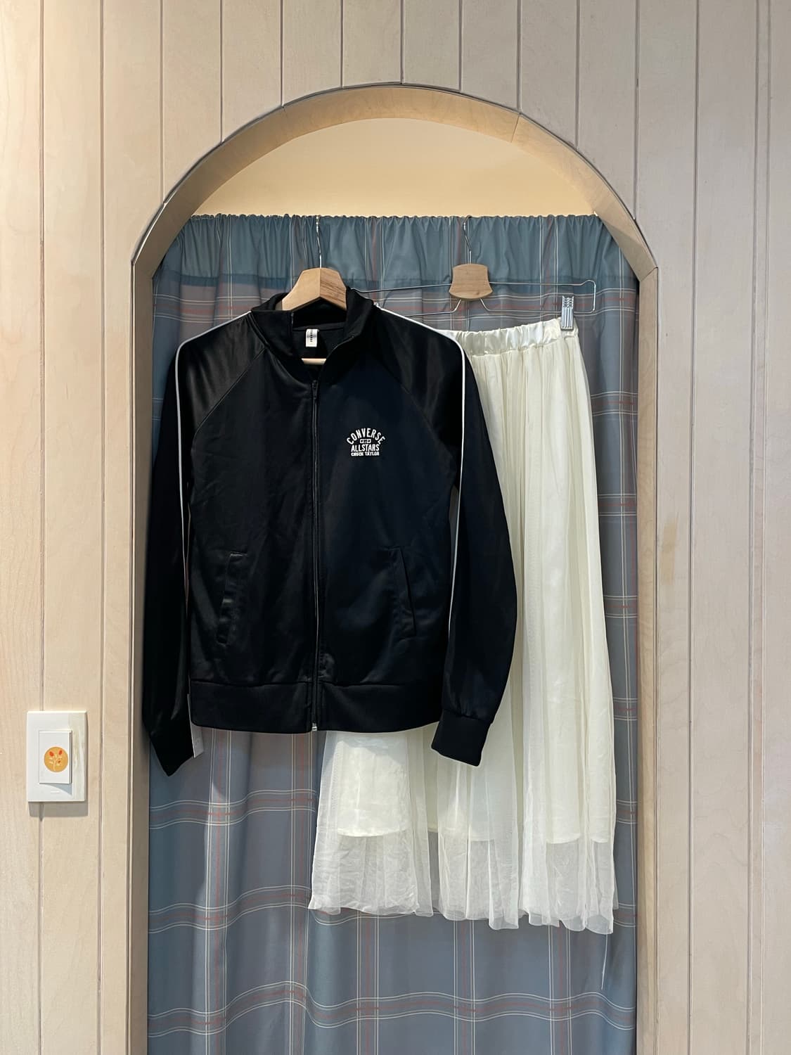 컨버스 블랙 져지 상품이미지2