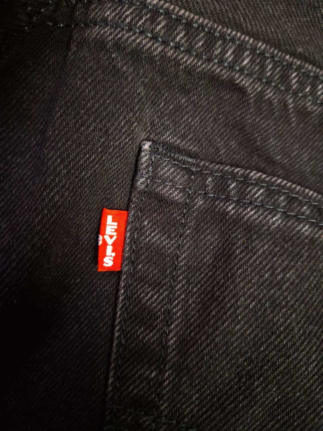 오리지날 리바이스 517 부츠컷 블랙진 상품이미지3